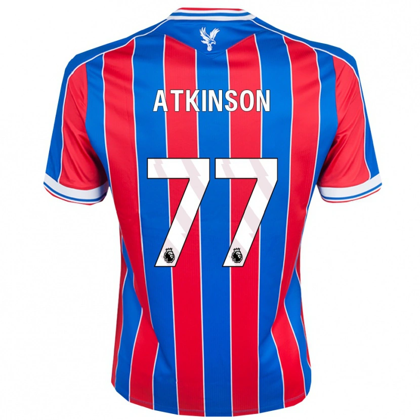 Danxen Dames Isibeal Atkinson #77 Blauw Rood Wit Thuisshirt Thuistenue 2025/26 T-Shirt