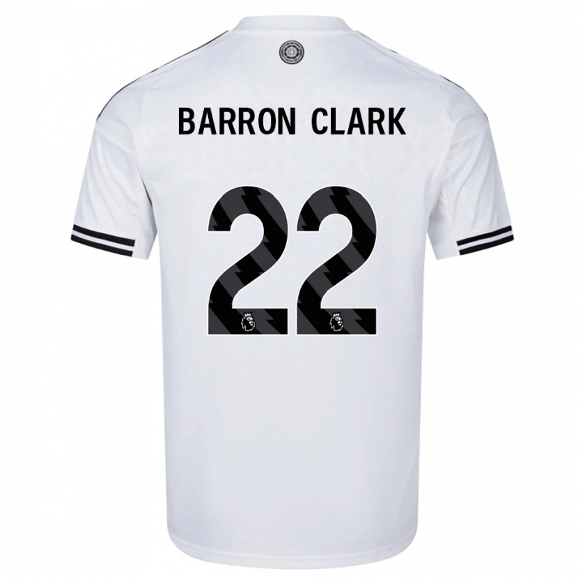 Danxen Dames Betty Barron-Clark #22 Wit Zwart Thuisshirt Thuistenue 2025/26 T-Shirt