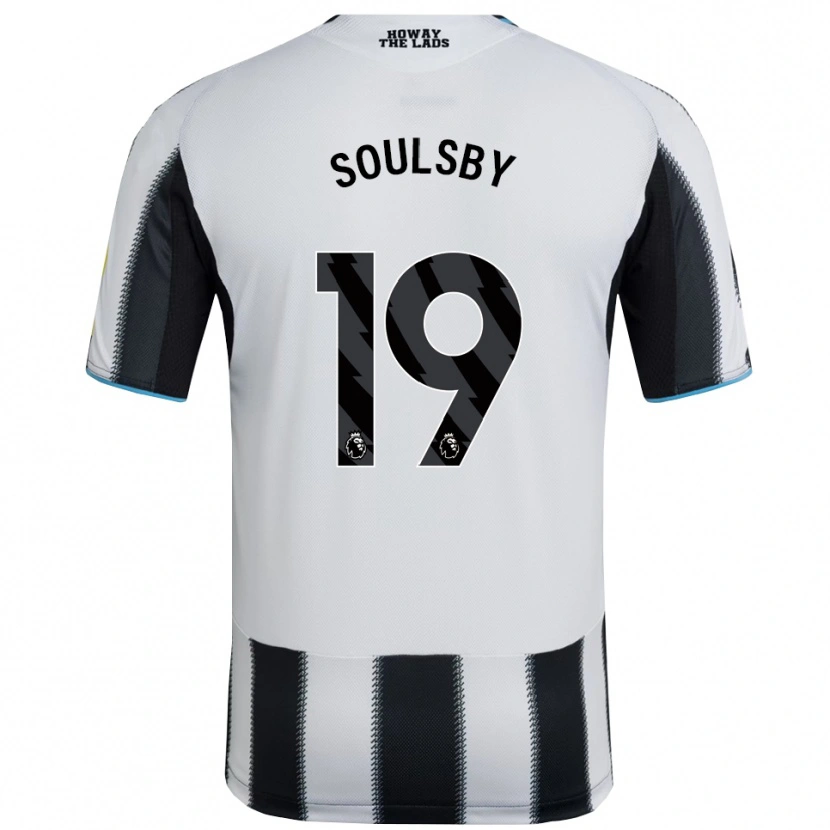 Danxen Dames Anna Soulsby #19 Zwart Wit Thuisshirt Thuistenue 2025/26 T-Shirt