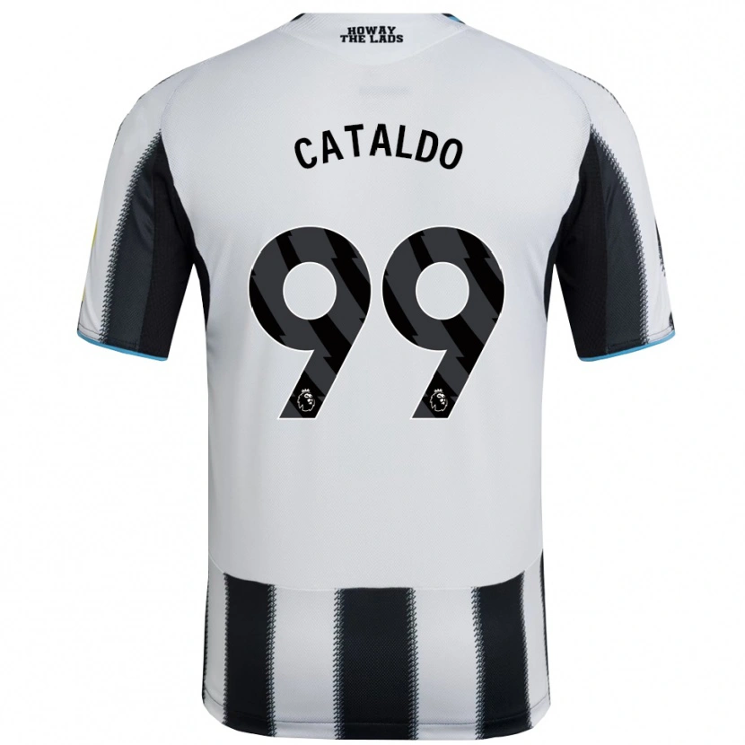 Danxen Dames Lia Cataldo #99 Zwart Wit Thuisshirt Thuistenue 2025/26 T-Shirt
