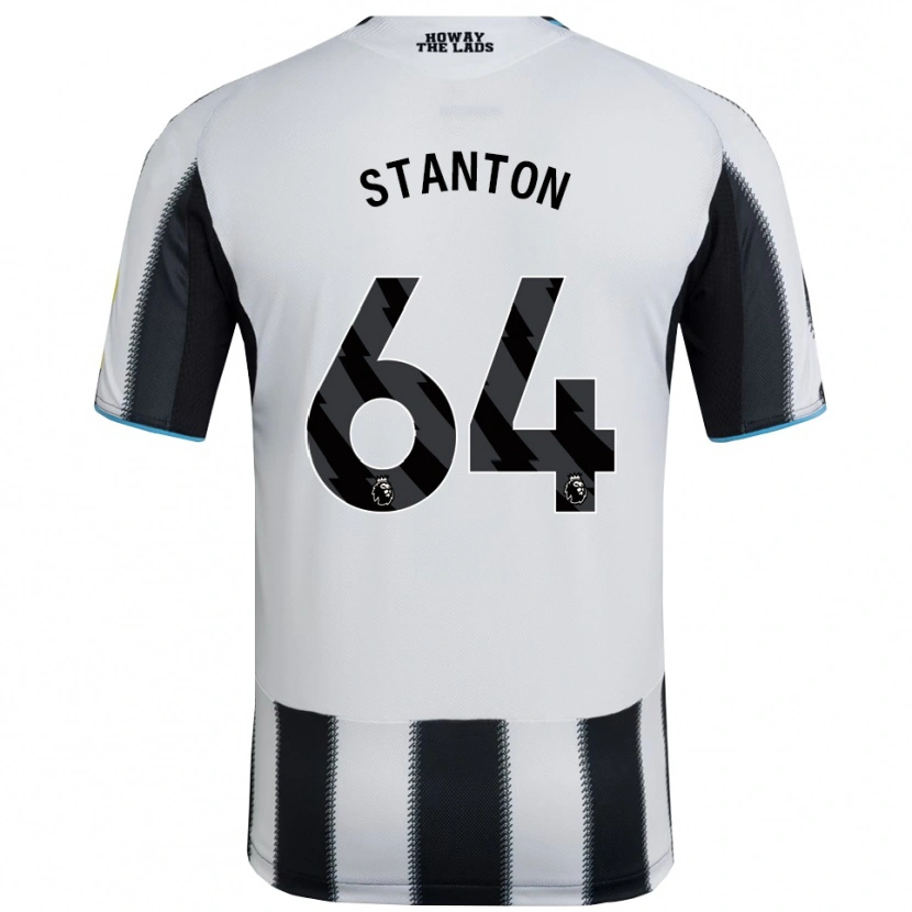 Danxen Dames Ellis Stanton #64 Zwart Wit Thuisshirt Thuistenue 2025/26 T-Shirt