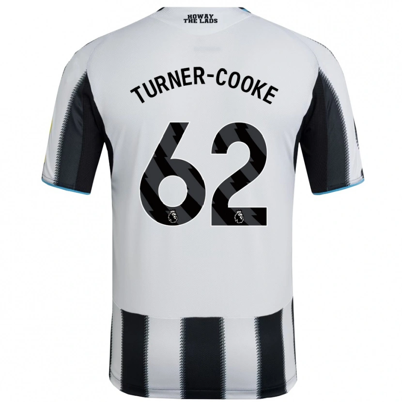 Danxen Dames Jay Turner-Cooke #62 Zwart Wit Thuisshirt Thuistenue 2025/26 T-Shirt