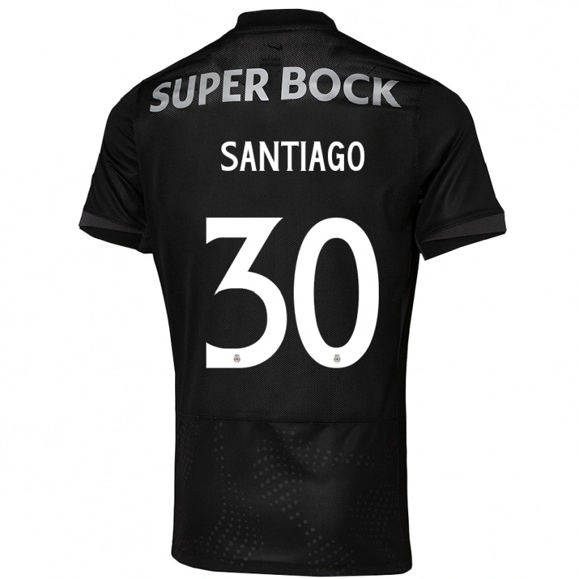 Danxen Dames Carolina Santiago #30 Zwart Wit Uitshirt Uittenue 2025/26 T-Shirt
