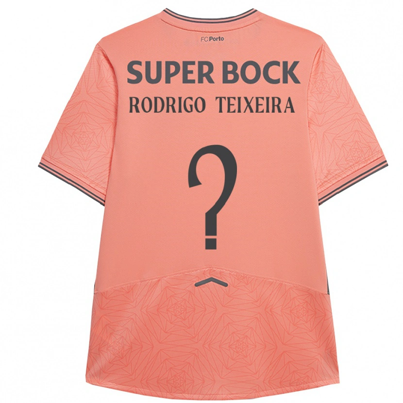 Danxen Dames Rodrigo Teixeira #0 Roze Marineblauw Uitshirt Uittenue 2025/26 T-Shirt