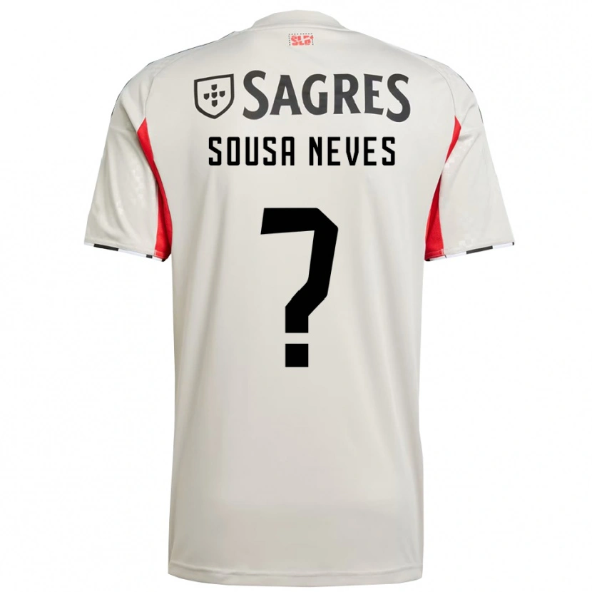 Danxen Dames Dilan Neves #0 Gebroken Wit Rood Uitshirt Uittenue 2025/26 T-Shirt
