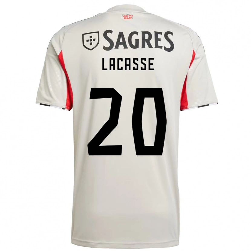 Danxen Dames Cloe Lacasse #20 Gebroken Wit Rood Uitshirt Uittenue 2025/26 T-Shirt