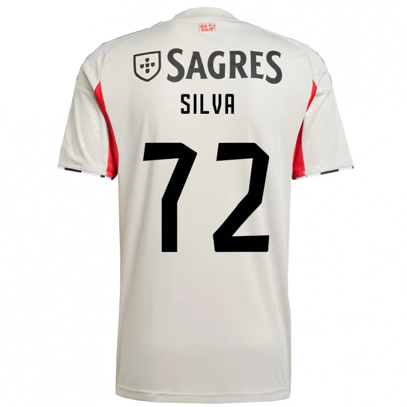 Danxen Dames Matilde Silva #72 Gebroken Wit Rood Uitshirt Uittenue 2025/26 T-Shirt