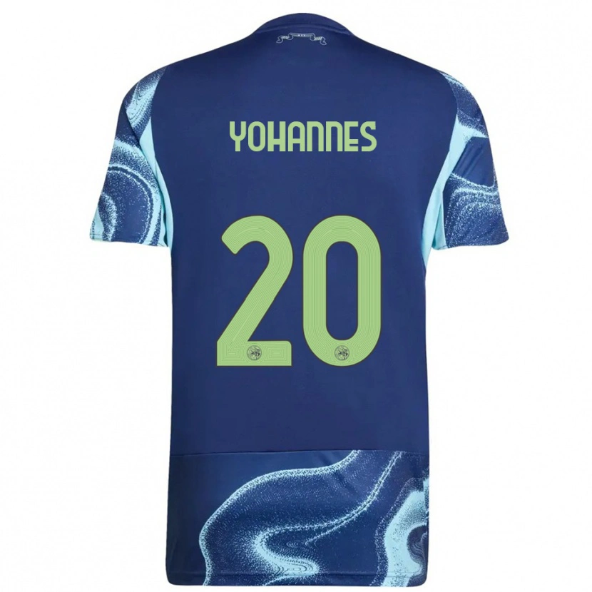 Danxen Dames Lily Yohannes #20 Marineblauw Hemelsblauw Uitshirt Uittenue 2025/26 T-Shirt