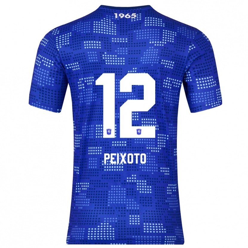 Danxen Dames Guilherme Peixoto #12 Blauw Hemelsblauw Uitshirt Uittenue 2025/26 T-Shirt