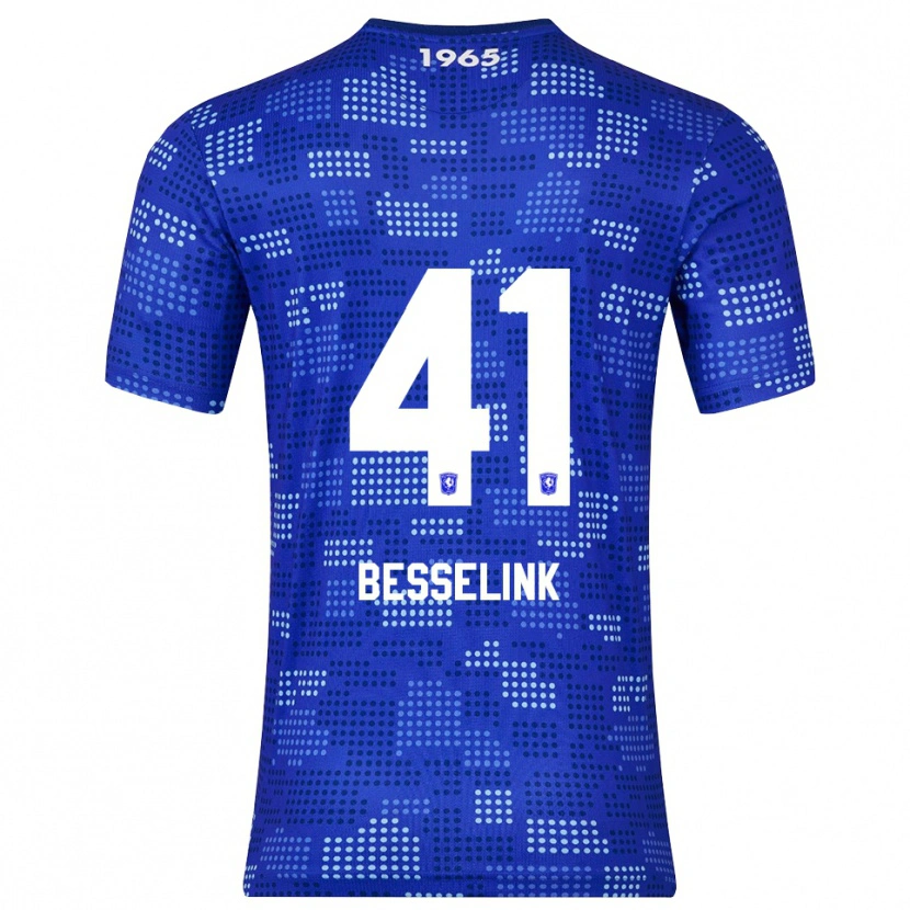 Danxen Dames Gijs Besselink #41 Blauw Hemelsblauw Uitshirt Uittenue 2025/26 T-Shirt
