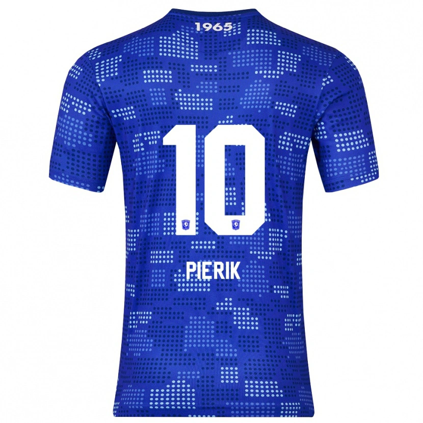Danxen Dames Milan Pierik #10 Blauw Hemelsblauw Uitshirt Uittenue 2025/26 T-Shirt