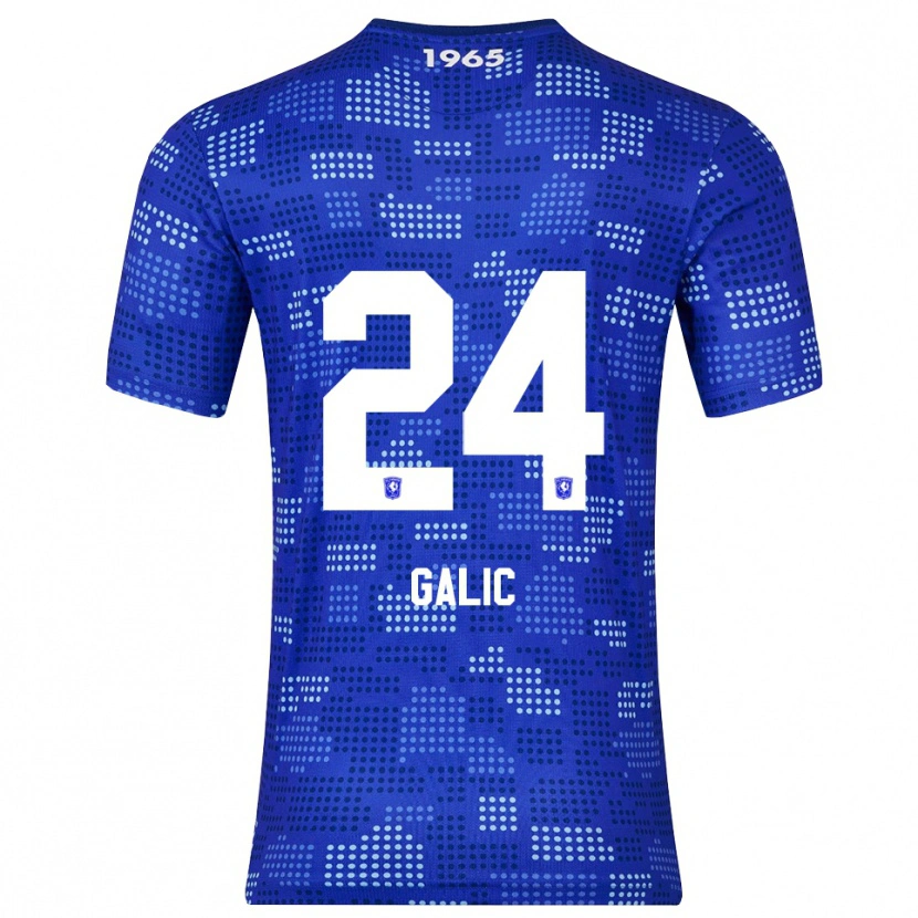 Danxen Dames Daniela Galic #24 Blauw Hemelsblauw Uitshirt Uittenue 2025/26 T-Shirt