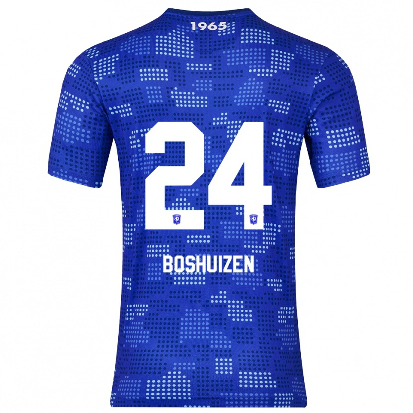 Danxen Dames Annouk Boshuizen #24 Blauw Hemelsblauw Uitshirt Uittenue 2025/26 T-Shirt
