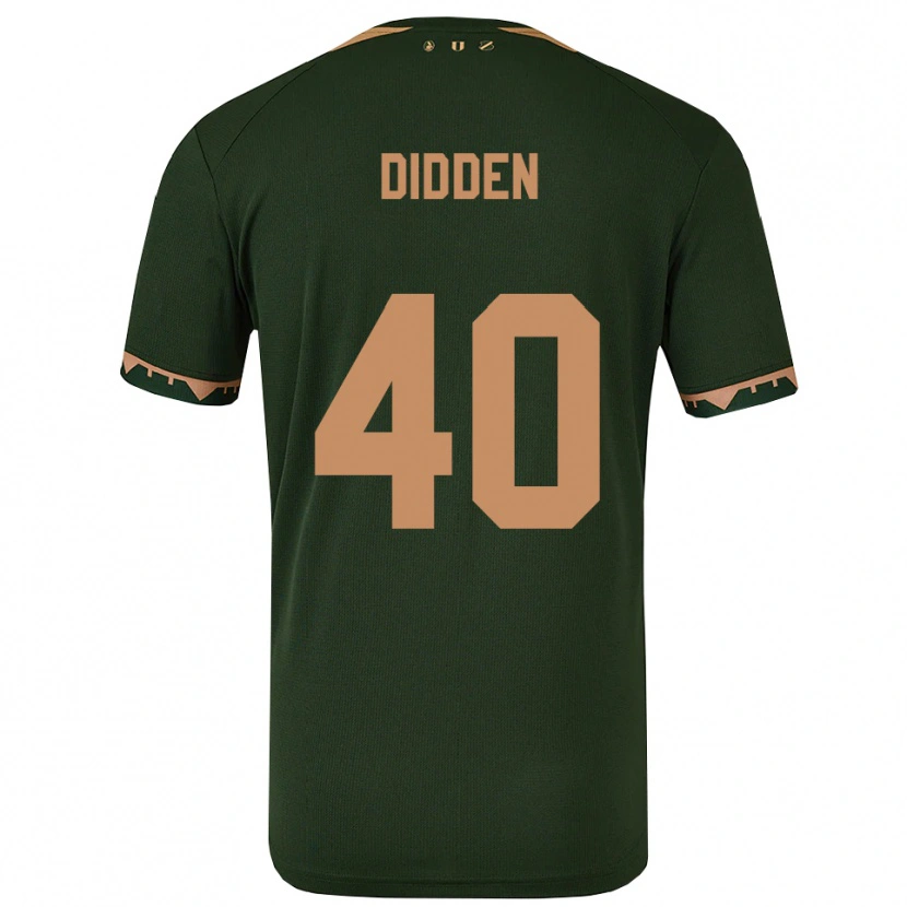 Danxen Dames Matisse Didden #40 Groen Goud Uitshirt Uittenue 2025/26 T-Shirt
