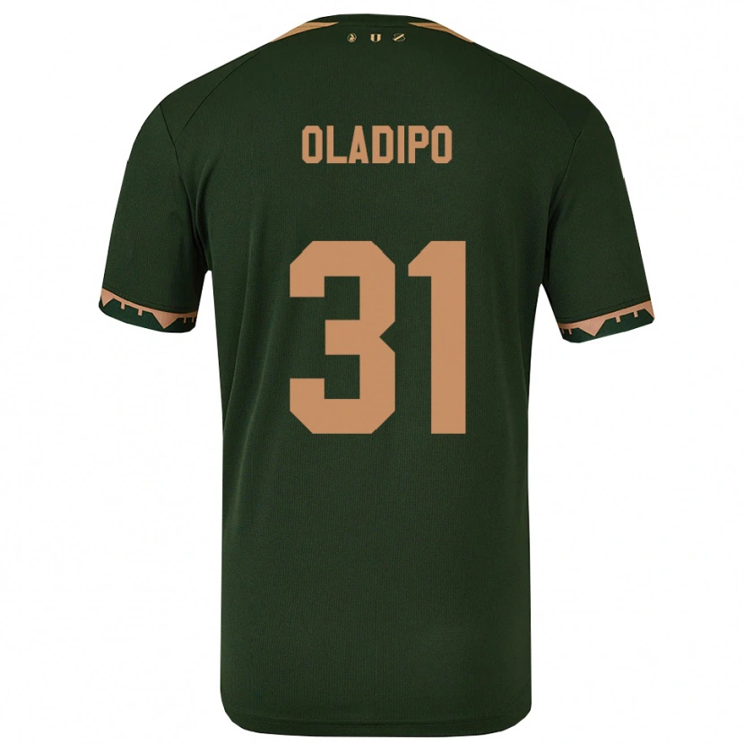 Danxen Dames Laolu Oladipo #31 Groen Goud Uitshirt Uittenue 2025/26 T-Shirt