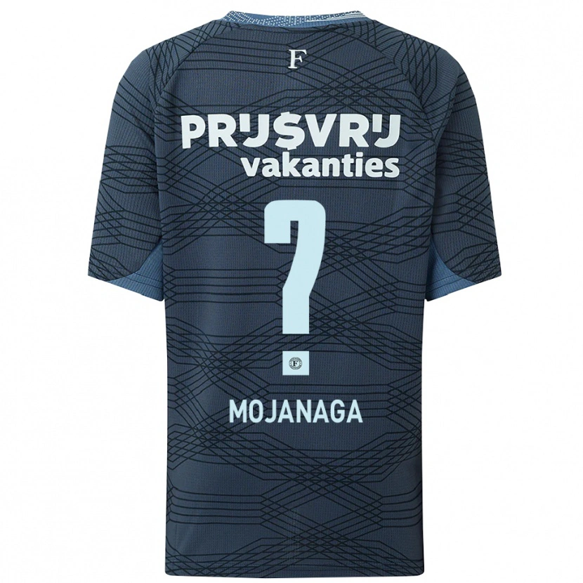 Danxen Dames Thuto Mojanaga #0 Zwart Grijs Uitshirt Uittenue 2025/26 T-Shirt