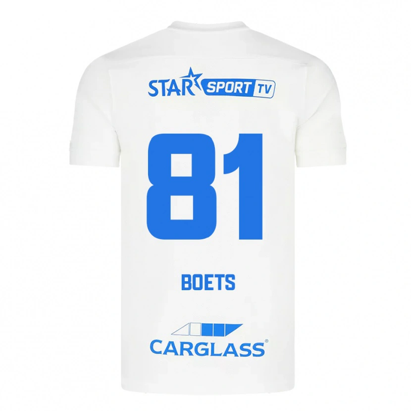 Danxen Dames Keo Boets #81 Wit Blauw Uitshirt Uittenue 2025/26 T-Shirt