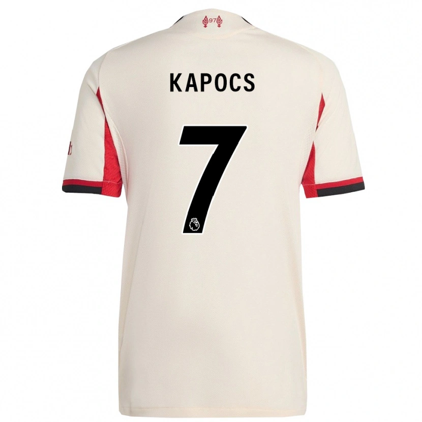 Danxen Dames Cornelia Kapocs #7 Wit Zwart Uitshirt Uittenue 2025/26 T-Shirt