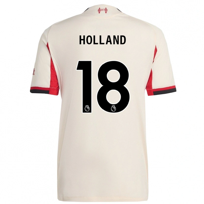 Danxen Dames Ceri Holland #18 Wit Zwart Uitshirt Uittenue 2025/26 T-Shirt