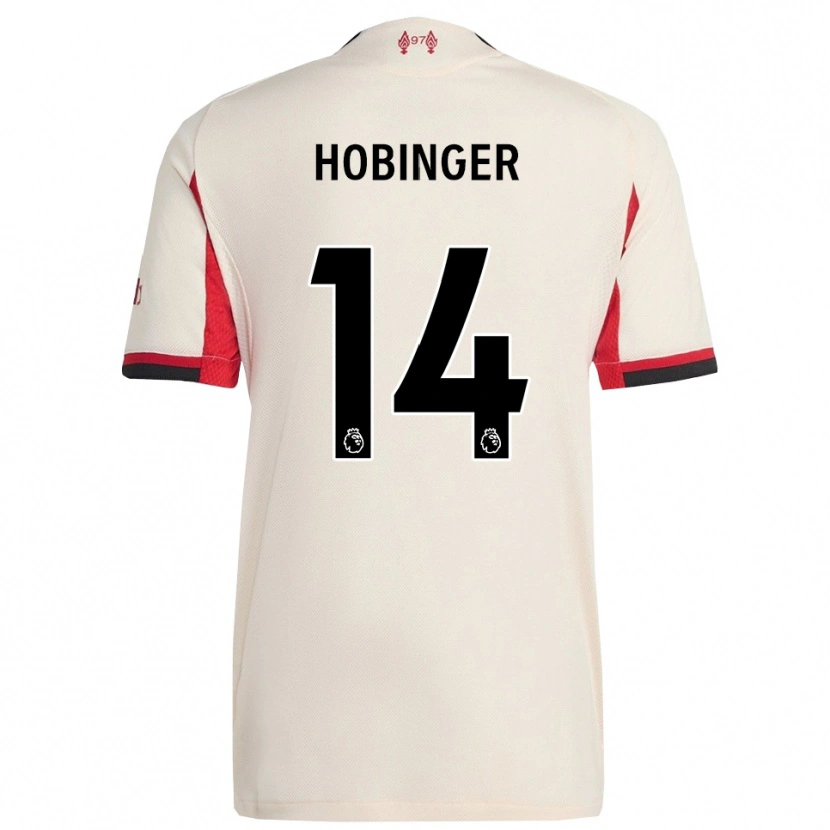 Danxen Dames Marie Höbinger #14 Wit Zwart Uitshirt Uittenue 2025/26 T-Shirt