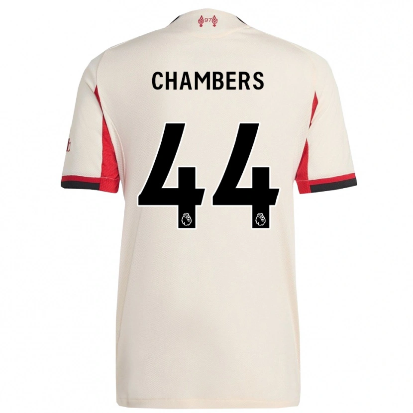 Danxen Dames Luke Chambers #44 Wit Zwart Uitshirt Uittenue 2025/26 T-Shirt