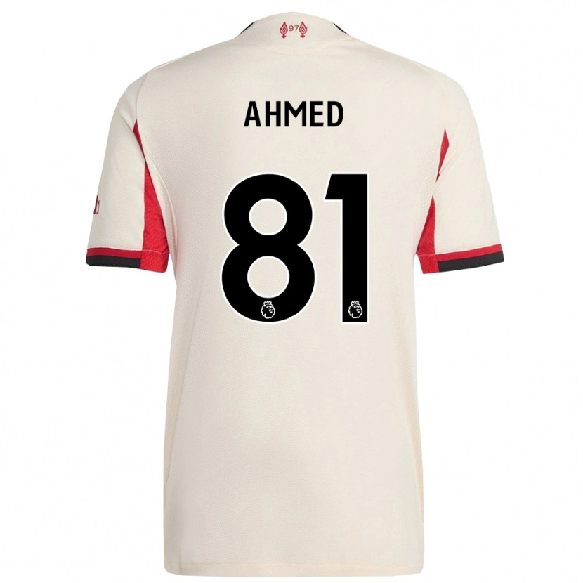 Danxen Dames Kareem Ahmed #81 Wit Zwart Uitshirt Uittenue 2025/26 T-Shirt