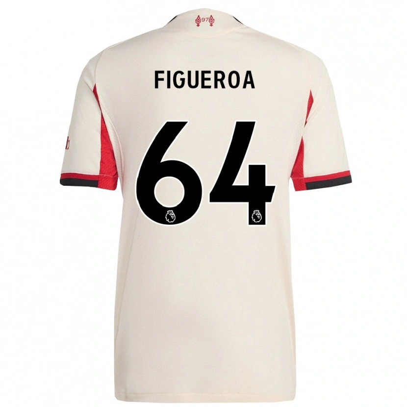 Danxen Dames Keyrol Figueroa #64 Wit Zwart Uitshirt Uittenue 2025/26 T-Shirt