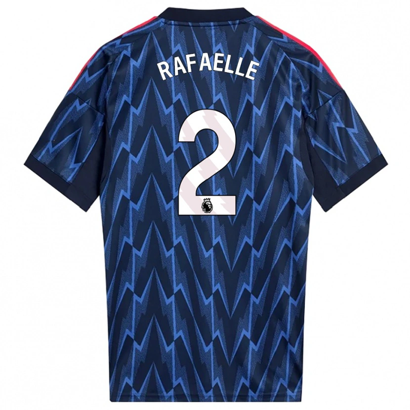 Danxen Dames Rafaelle Souza #2 Marineblauw Rood Uitshirt Uittenue 2025/26 T-Shirt