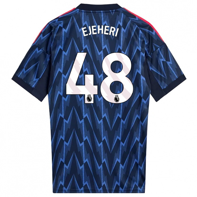 Danxen Dames Ovie Ejeheri #48 Marineblauw Rood Uitshirt Uittenue 2025/26 T-Shirt