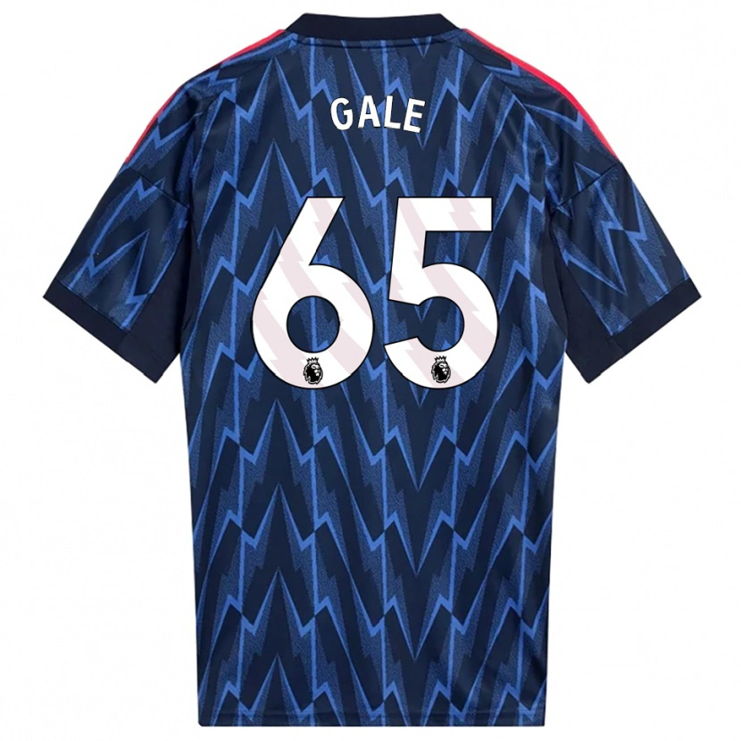 Danxen Dames Jessie Gale #65 Marineblauw Rood Uitshirt Uittenue 2025/26 T-Shirt