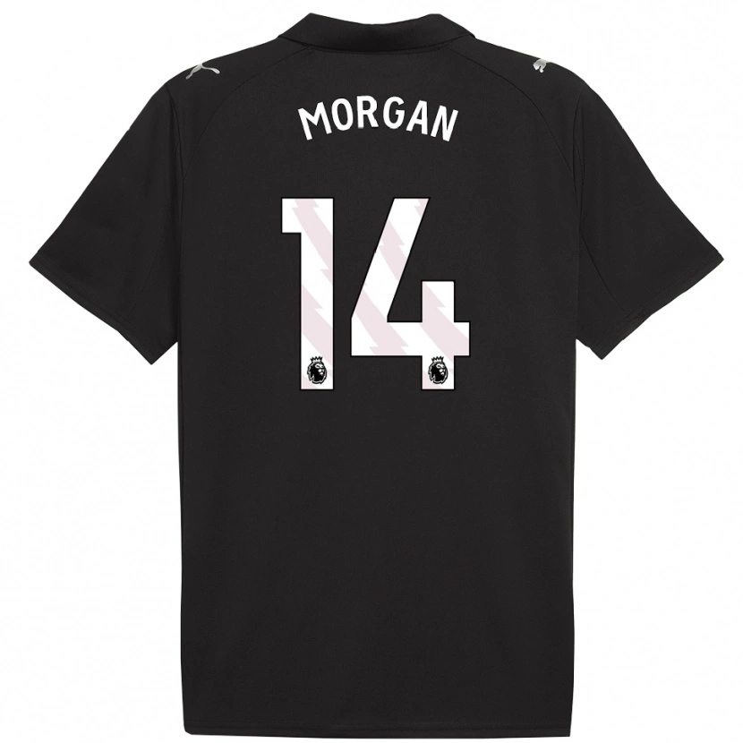 Danxen Dames Esme Morgan #14 Zwart Wit Uitshirt Uittenue 2025/26 T-Shirt