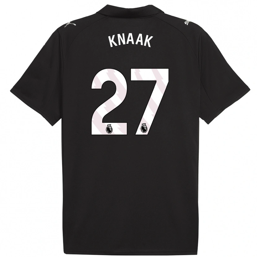 Danxen Dames Rebecca Knaak #27 Zwart Wit Uitshirt Uittenue 2025/26 T-Shirt