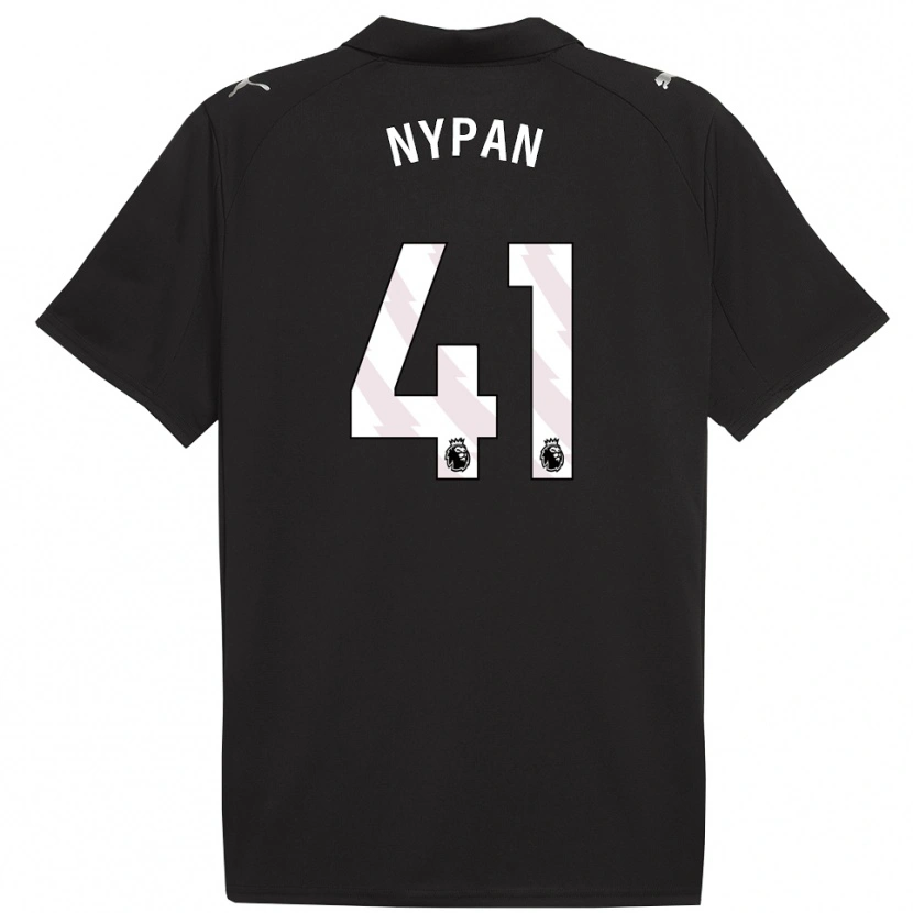 Danxen Dames Sverre Nypan #41 Zwart Wit Uitshirt Uittenue 2025/26 T-Shirt