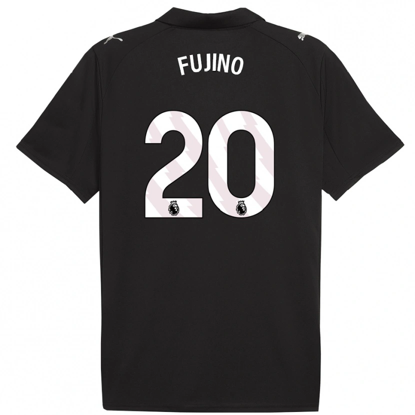 Danxen Dames Aoba Fujino #20 Zwart Wit Uitshirt Uittenue 2025/26 T-Shirt