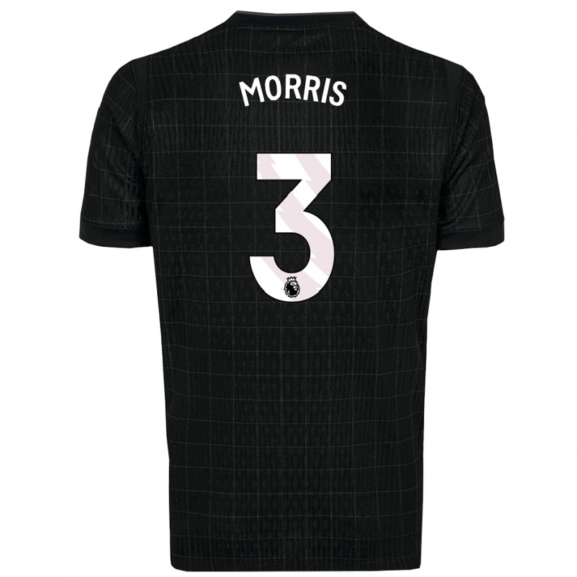 Danxen Dames Ella Morris #3 Zwart Grijs Uitshirt Uittenue 2025/26 T-Shirt