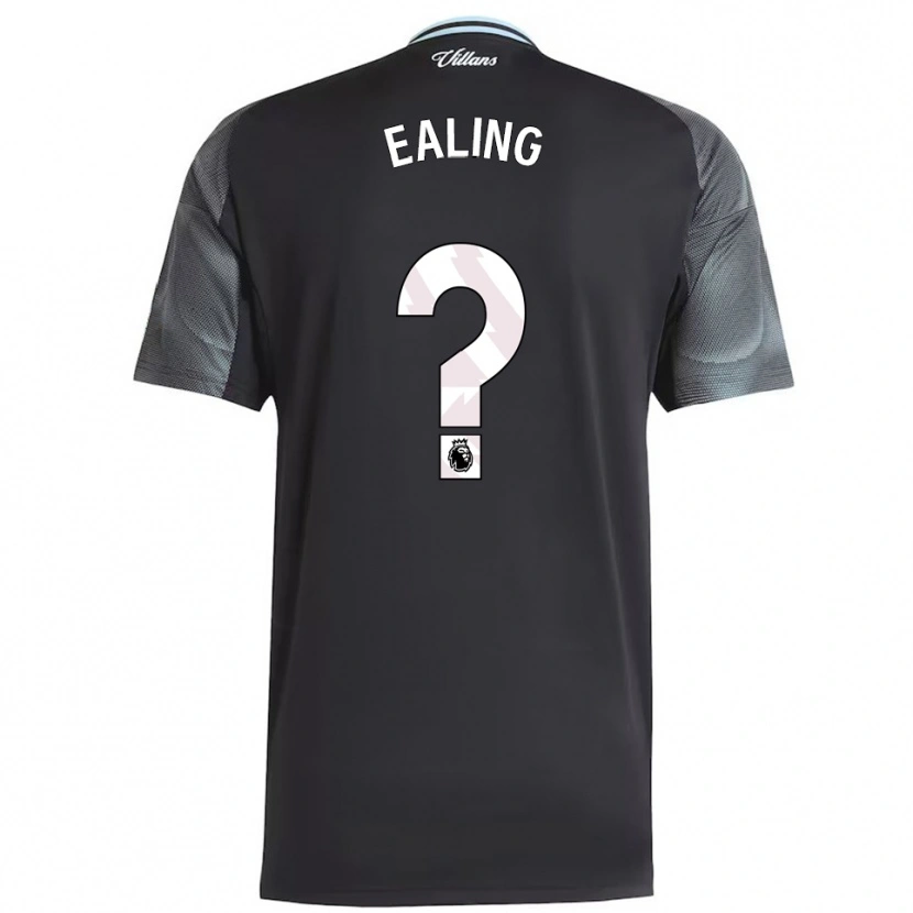 Danxen Dames Frankie Ealing #0 Zwart Hemelsblauw Uitshirt Uittenue 2025/26 T-Shirt