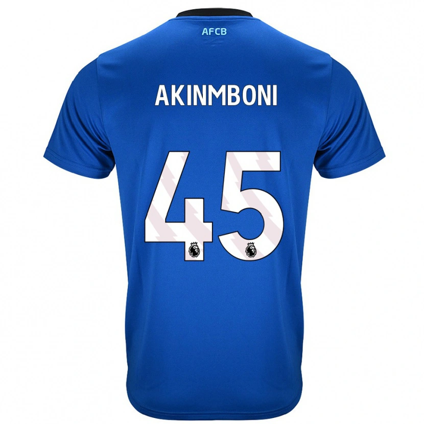 Danxen Dames Matai Akinmboni #45 Blauw Zwart Uitshirt Uittenue 2025/26 T-Shirt