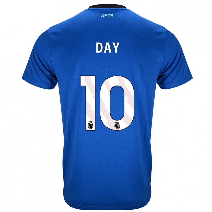 Danxen Dames Jonny Day #10 Blauw Zwart Uitshirt Uittenue 2025/26 T-Shirt