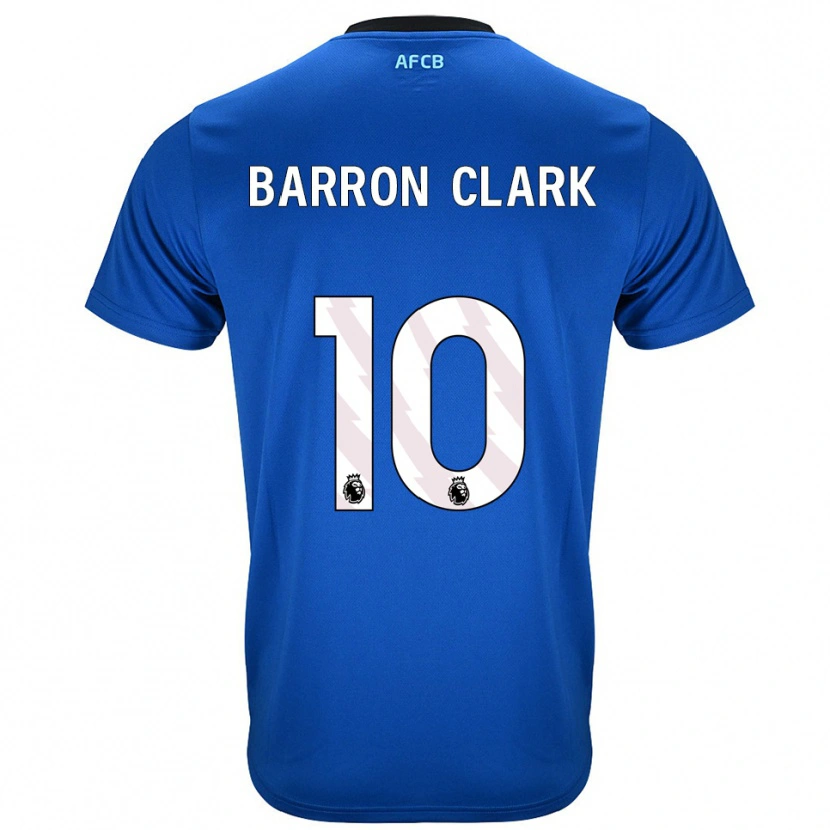 Danxen Dames Molly Barron-Clark #10 Blauw Zwart Uitshirt Uittenue 2025/26 T-Shirt