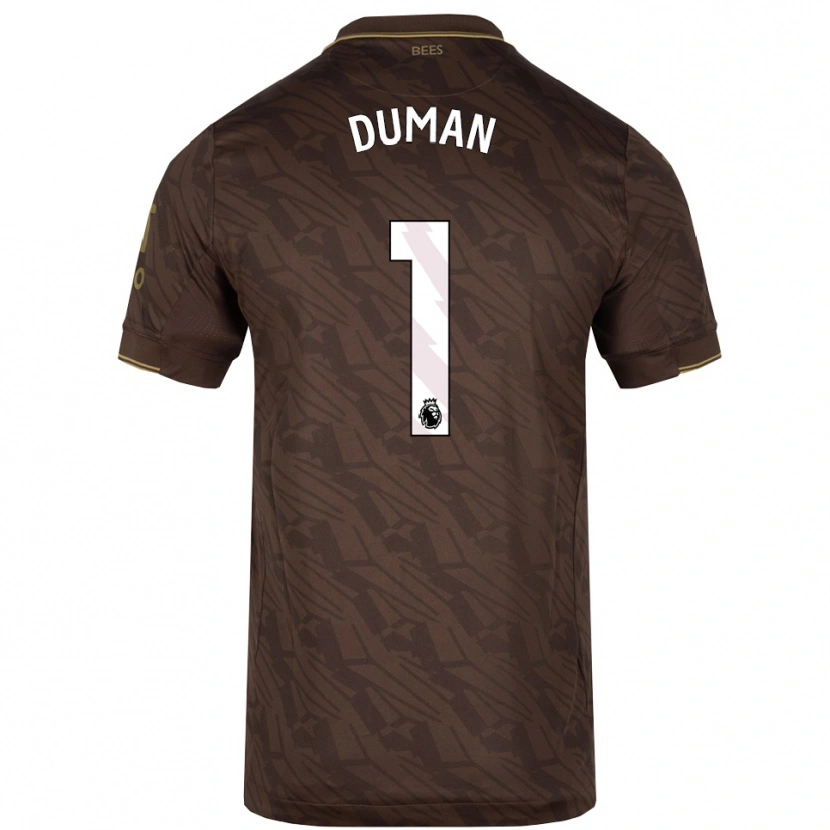 Danxen Dames Layla-Belle Duman #1 Bruin Goud Uitshirt Uittenue 2025/26 T-Shirt