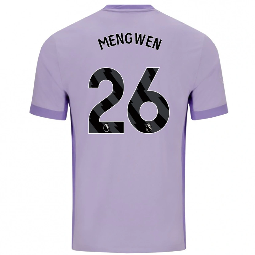 Danxen Dames Li Mengwen #26 Taro Paars Wit Uitshirt Uittenue 2025/26 T-Shirt