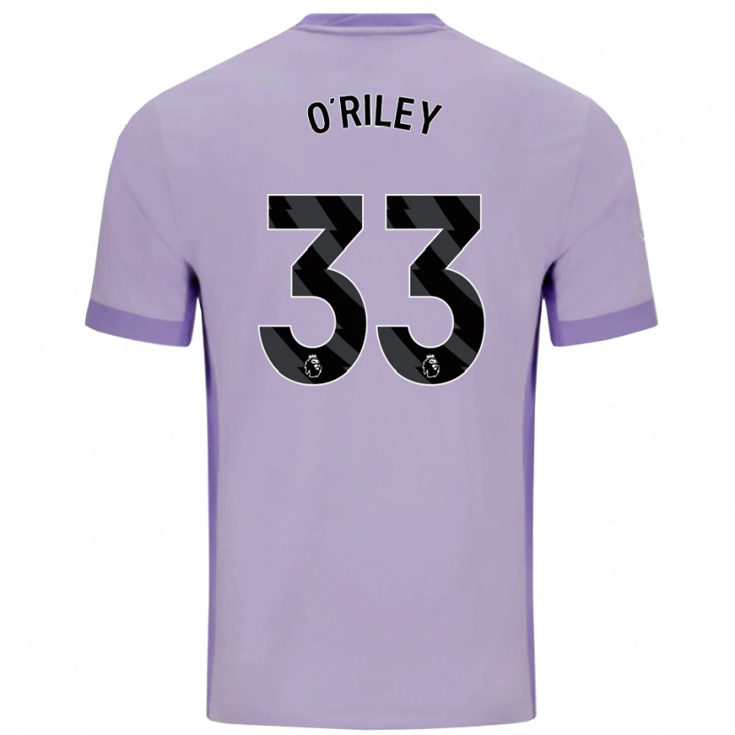 Danxen Dames Matt O'riley #33 Taro Paars Wit Uitshirt Uittenue 2025/26 T-Shirt