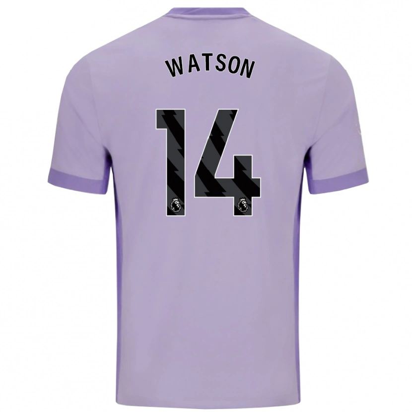 Danxen Dames Tom Watson #14 Taro Paars Wit Uitshirt Uittenue 2025/26 T-Shirt