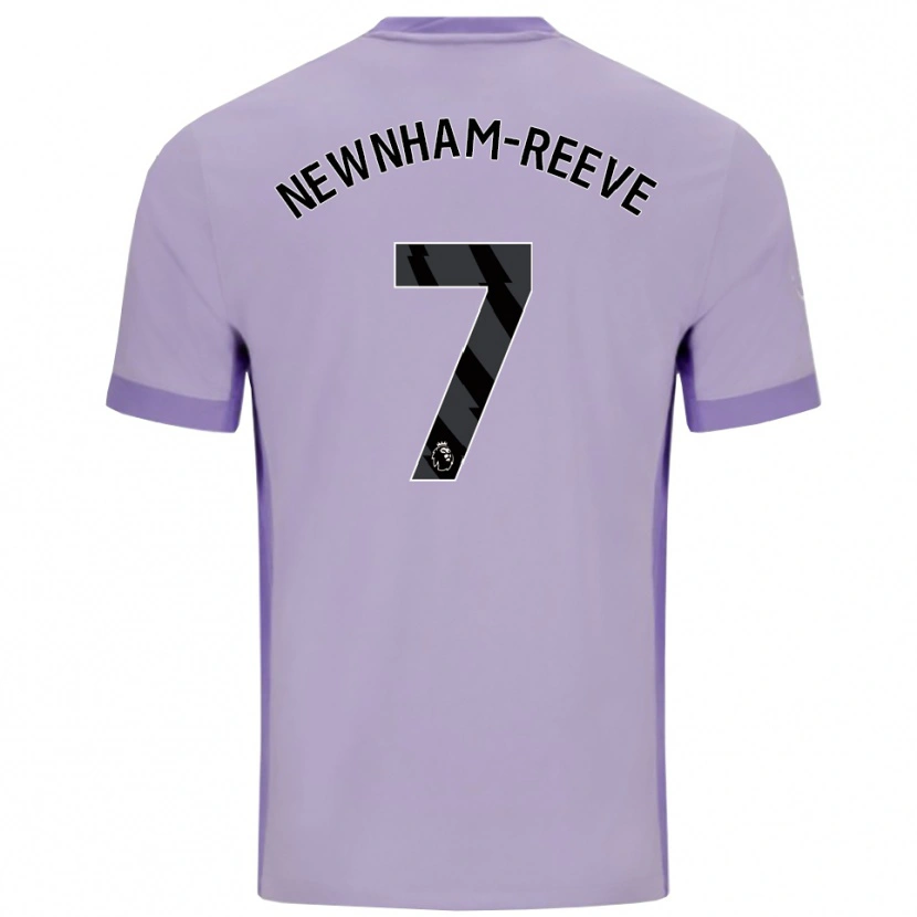 Danxen Dames Bode Newnham-Reeve #7 Taro Paars Wit Uitshirt Uittenue 2025/26 T-Shirt