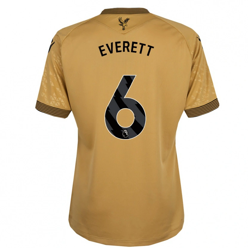 Danxen Dames Aimee Everett #6 Goud Zwart Uitshirt Uittenue 2025/26 T-Shirt