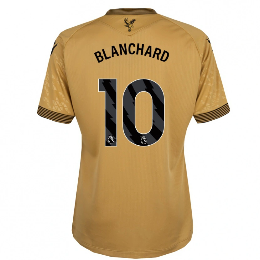 Danxen Dames Annabel Blanchard #10 Goud Zwart Uitshirt Uittenue 2025/26 T-Shirt
