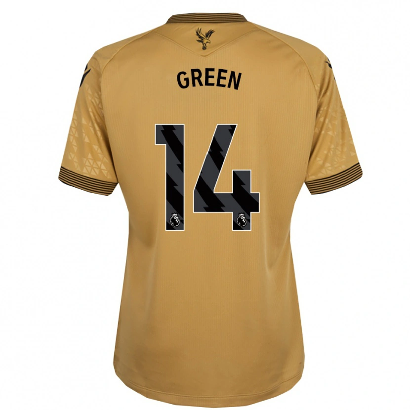 Danxen Dames Josie Green #14 Goud Zwart Uitshirt Uittenue 2025/26 T-Shirt