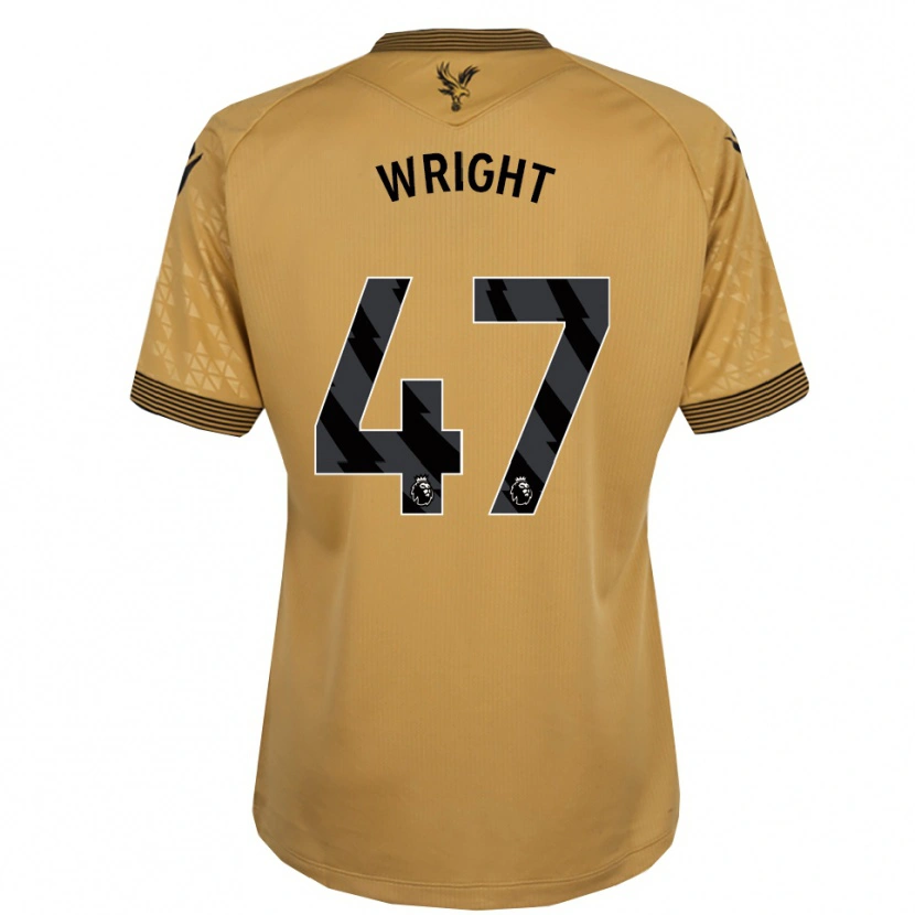 Danxen Dames Annis-Clara Wright #47 Goud Zwart Uitshirt Uittenue 2025/26 T-Shirt