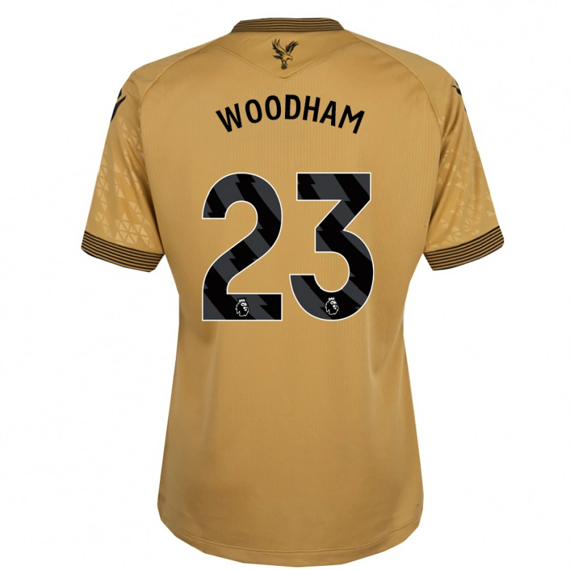 Danxen Dames Lily Woodham #23 Goud Zwart Uitshirt Uittenue 2025/26 T-Shirt