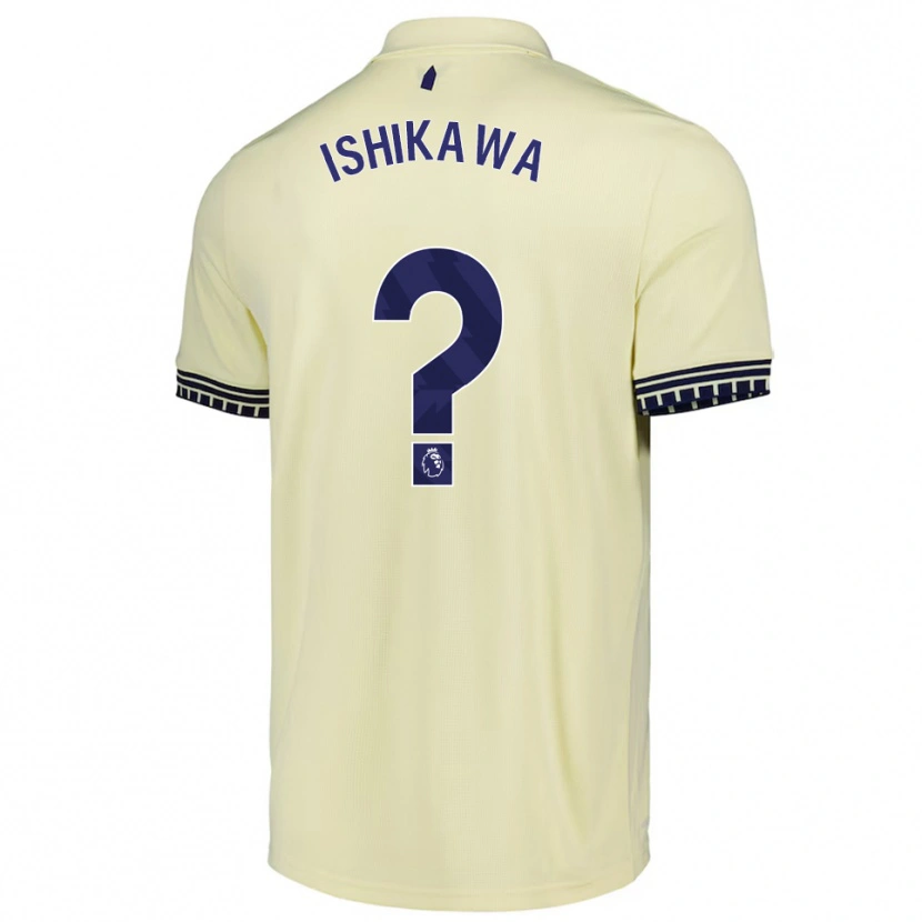 Danxen Dames Rion Ishikawa #0 Gebroken Wit Zwart Uitshirt Uittenue 2025/26 T-Shirt